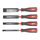 Стамеска плоская Milwaukee BEVELED EDGE CHISELS SET 4PC - 4932479897, Модель: BEVELED EDGE CHISELS SET 4PC, внеший вид
