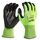 Перчатки рабочие Milwaukee HI-VIS CUT D GLOVES 10／XL - 4932479929, Модель: HI-VIS CUT D GLOVES 10／XL, Цвет: Черный, салатовый, внеший вид