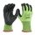 Перчатки рабочие Milwaukee HI-VIS CUT E GLOVES8／M - 4932479932, Модель: HI-VIS CUT E GLOVES8／M, Цвет: Черный, салатовый, внеший вид