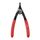 Съемник стопорных колец Milwaukee LARGE CIRCLIP PLIER 45° - 4932492494, Модель: LARGE CIRCLIP PLIER 45°, Длина (мм): 186, фото Съемник стопорных колец Milwaukee LARGE CIRCLIP PLIER 45° - 4932492494, Модель: LARGE CIRCLIP PLIER 45°, Длина (мм): 186, внеший вид