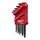 Набор шестигранных дюймовых ключей Milwaukee HEX KEY IMPERIAL SET 13 PC - 4932493615, фото Набор шестигранных дюймовых ключей Milwaukee HEX KEY IMPERIAL SET 13 PC - 4932493615, внеший вид