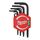 Набор коротких ключей TORX COMPACT KEY SET 9 PC Milwaukee - 4932492703, внеший вид