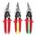 Набор ножниц по металлу Milwaukee 3 PC AVIATION SNIP SET 3 шт - 4932499020, фото Набор ножниц по металлу Milwaukee 3 PC AVIATION SNIP SET 3 шт - 4932499020, внеший вид