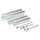 Набор головок с трещоткой Milwaukee METRIC & IMPERIAL ¼″ RATCHET w SOCKET SET 50 PC - 4932464944, фото Набор головок с трещоткой Milwaukee METRIC & IMPERIAL ¼″ RATCHET w SOCKET SET 50 PC - 4932464944, внеший вид