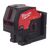 Аккумуляторный лазерный нивелир Milwaukee M12 CLLP-0C - 4933478101, Модель: M12 CLLP-0C, внеший вид, изображение 2