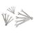 Набор комбинированных дюймовых ключей Milwaukee MAX BITE™ IMPERIAL COMBINATION SPANNER SET 15 шт - 48229415, фото , изображение 3