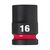 Ударная головка Milwaukee 16 MM ½˝ IMPACT SOCKET STD - 4932480310, Модель: 16 MM ½˝ IMPACT SOCKET STD, внеший вид