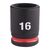 Ударная головка Milwaukee 16 MM ⅜˝ IMPACT SOCKET STD - 4932480273, Модель: 16 MM ⅜˝ IMPACT SOCKET STD, внеший вид