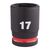Ударная головка Milwaukee 17 MM ⅜˝ IMPACT SOCKET STD - 4932480274, Модель: 17 MM ⅜˝ IMPACT SOCKET STD, внеший вид