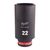 Ударная головка Milwaukee 22 MM ⅜˝ IMPACT SOCKET DEEP удлиненная - 4932480296, Модель: 22 MM ⅜˝ IMPACT SOCKET DEEP, фото Ударная головка Milwaukee 22 MM ⅜˝ IMPACT SOCKET DEEP удлиненная - 4932480296, Модель: 22 MM ⅜˝ IMPACT SOCKET DEEP, внеший вид