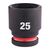 Ударная головка Milwaukee 25 MM ½˝ IMPACT SOCKET STD - 4932480319, Модель: 25 MM ½˝ IMPACT SOCKET STD, внеший вид