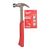 Стальной молоток с закругленным гвоздодером Milwaukee STEEL CURVED CLAW HAMMER 20OZ 570G - 4932478656, Модель: STEEL CURVED CLAW HAMMER 20OZ 570G, внеший вид, изображение 4