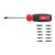 Универсальная отвертка Milwaukee 27 IN 1 MULTI-BIT SCREWDRIVER - 4932492808, Тип отвертки: Набор, Модель: 27 IN 1 MULTI-BIT SCREWDRIVER, внеший вид, изображение 4