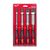 Стамеска плоская Milwaukee BEVELED EDGE CHISELS SET 4PC - 4932479897, Модель: BEVELED EDGE CHISELS SET 4PC, внеший вид, изображение 2