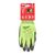 Перчатки рабочие Milwaukee HI-VIS CUT D GLOVES 9／L - 4932479928, Модель: HI-VIS CUT D GLOVES 9／L, Цвет: Черный, салатовый, внеший вид, изображение 2