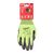 Перчатки рабочие Milwaukee HI-VIS CUT E GLOVES 7／S - 4932479931, Модель: HI-VIS CUT E GLOVES 7／S, Цвет: Черный, салатовый, внеший вид, изображение 2