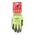 Перчатки рабочие Milwaukee HI-VIS CUT E GLOVES8／M - 4932479932, Модель: HI-VIS CUT E GLOVES8／M, Цвет: Черный, салатовый, внеший вид, изображение 3
