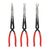 Длинногубцы Milwaukee HOSE GRIP PLIERS SET 3 PC с круглым захватом - 4932492503, Модель: HOSE GRIP PLIERS SET 3 PC, Длина (мм): 324, внеший вид
