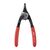 Съемник стопорных колец Milwaukee SMALL CIRCLIP PLIER 45° - 4932492488, Модель: SMALL CIRCLIP PLIER 45°, Длина (мм): 152, внеший вид