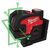 Аккумуляторный лазерный нивелир Milwaukee M12 CLL4P-301C - 4933479203, Модель: M12 CLL4P-301C, внеший вид, изображение 5