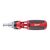 Отвертка с трещоткой Milwaukee 9 IN 1 RATCHET MULTI-BIT SCREWDRIVER-HEX - 4932471599, Модель: 9 IN 1 RATCHET MULTI-BIT SCREWDRIVER-HEX, Длина (мм): 152, внеший вид, изображение 2