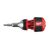 Универсальная короткая отвертка с трещоткой Milwaukee 8 IN 1 COMPACT RATCETING MULTI-BIT SCREWDRIVER - 4932471868, Тип отвертки: Набор, Модель: 8 IN 1 COMPACT RATCETING MULTI-BIT SCREWDRIVER, внеший вид