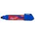 Маркер для стройплощадки Milwaukee INKZALL™ blue chisel tip marker XL - 4932471561, фото , изображение 3