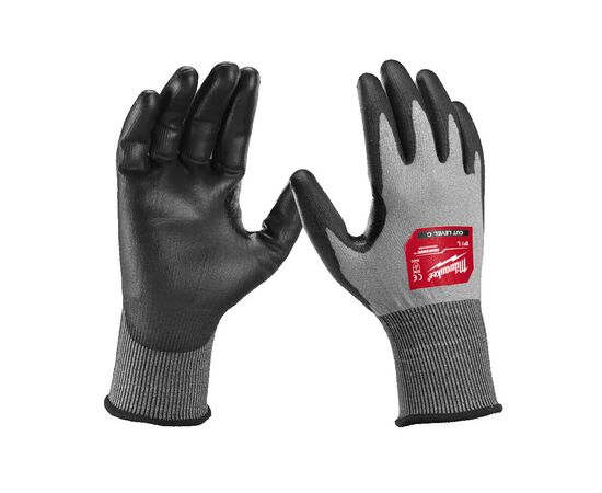 Перчатки рабочие Milwaukee Hi-Dex Cut C Gloves 11／XXL - 4932480500, Модель: Hi-Dex Cut C Gloves 11／XXL, Цвет: Серый, черный, красный, фото 