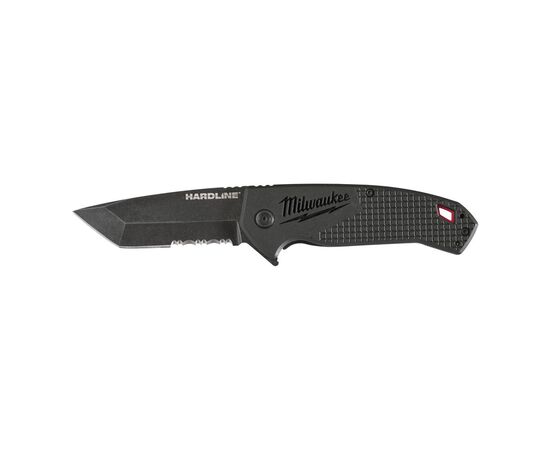 Складной нож с зазубренным лезвием Milwaukee HARDLINE™ FOLDING KNIFE - 48221998, фото 