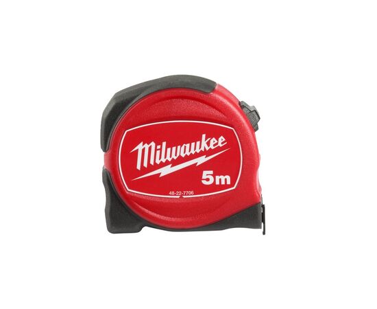 Рулетка Milwaukee SLIMLINE 5m／25 - 48227706, Модель: SLIMLINE 5m／25, фото 