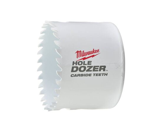 Биметаллическая коронка с твердосплавными зубьями Milwaukee HOLE DOZER CARBIDE 64 mm - 49560727, Модель: HOLE DOZER CARBIDE 64 mm, Диаметр (мм): 64, фото 