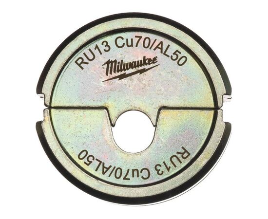 Сменная матрица для округления алюминиевых и медных проводников Milwaukee CU 70-AL 50 - 4932459486, фото 