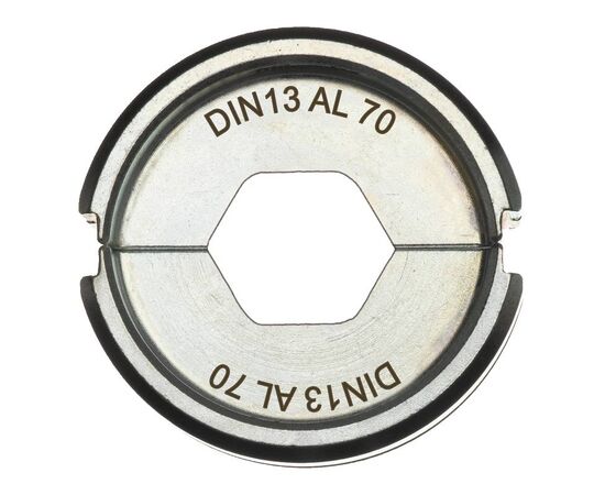 Сменная матрица для опрессовки алюминиевых кабельных наконечников и коннекторов Milwaukee DIN13 AL 70 - 4932459509, фото 