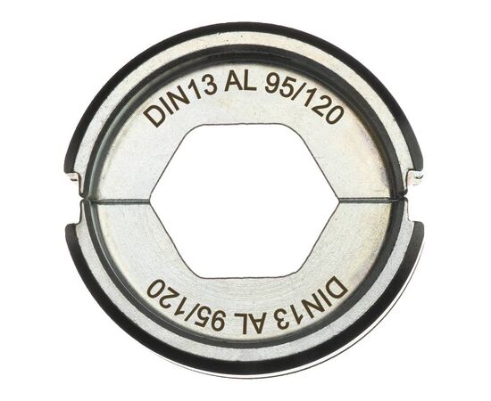 Сменная матрица для опрессовки алюминиевых кабельных наконечников и коннекторов Milwaukee DIN13 AL 95-120 - 4932459510, фото 