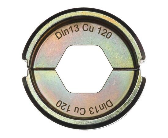 Сменная матрица для опрессовки медных кабельных наконечников и коннекторов Milwaukee DIN13 CU 120 - 4932459471, фото 
