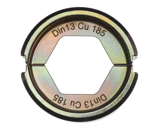 Сменная матрица для опрессовки медных кабельных наконечников и коннекторов Milwaukee DIN13 CU 185 - 4932459473, фото 