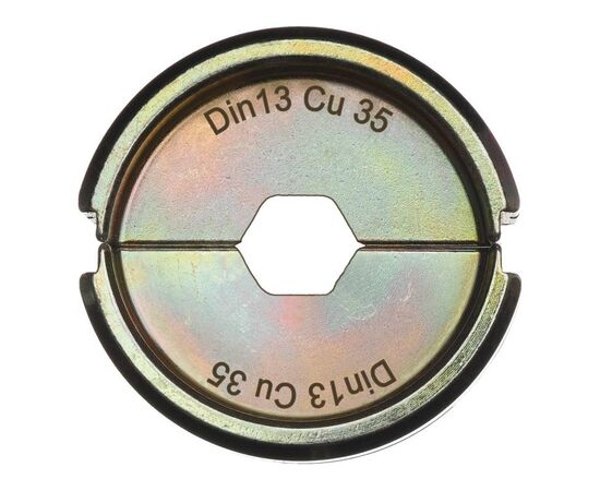 Сменная матрица для опрессовки медных кабельных наконечников и коннекторов Milwaukee DIN13 CU 35 - 4932459467, фото 