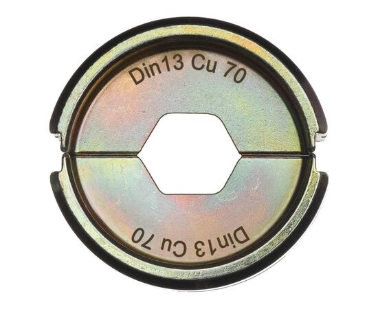 Сменная матрица для опрессовки медных кабельных наконечников и коннекторов Milwaukee DIN13 CU 70 - 4932459469, фото 