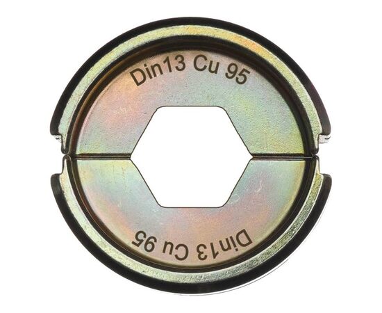 Сменная матрица для опрессовки медных кабельных наконечников и коннекторов Milwaukee DIN13 CU 95 - 4932459470, фото 