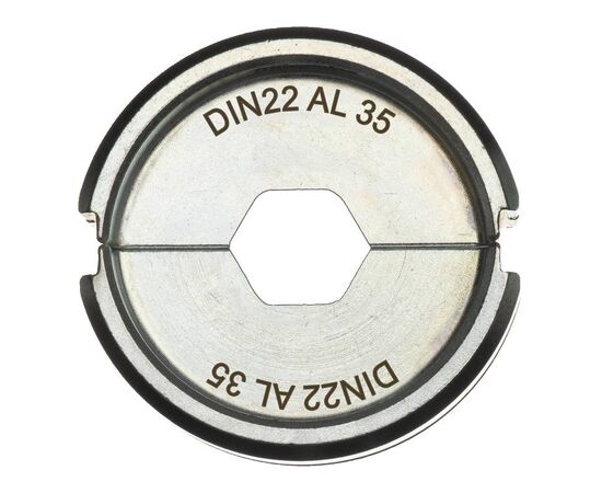 Сменная матрица для опрессовки алюминиевых кабельных наконечников и коннекторов Milwaukee DIN22 AL 35 - 4932451772, фото 