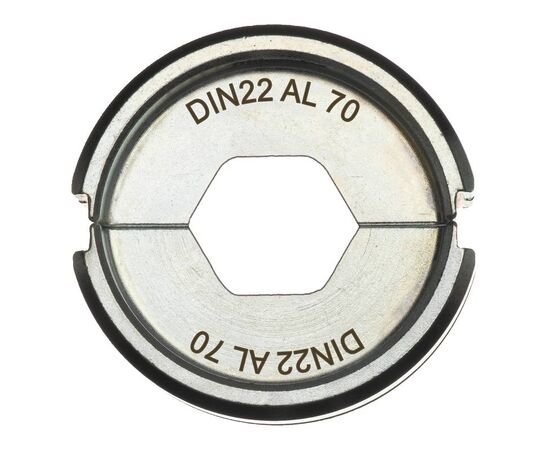 Сменная матрица для опрессовки алюминиевых кабельных наконечников и коннекторов Milwaukee DIN22 AL 70 - 4932451774, фото 