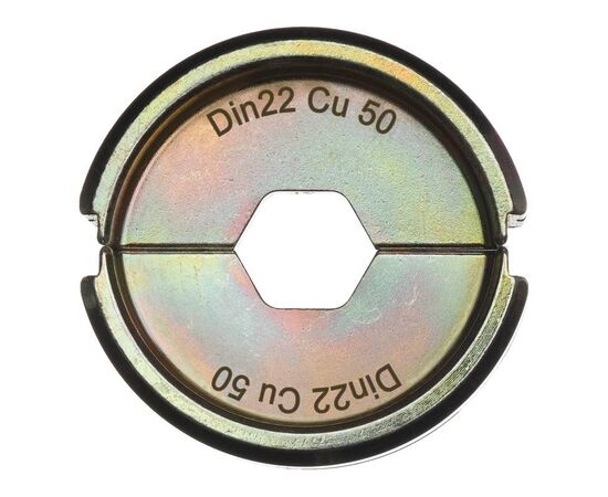 Сменная матрица для опрессовки медных кабельных наконечников и коннекторов Milwaukee DIN22 CU 50 - 4932451747, фото 