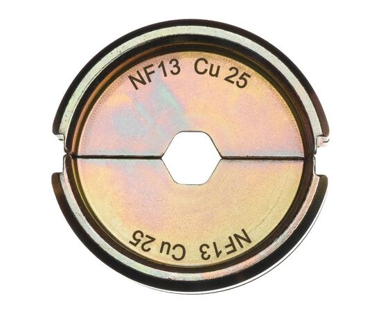 Сменная матрица для опрессовки медных кабельных наконечников Milwaukee NF13 CU 25 - 4932459454, фото 