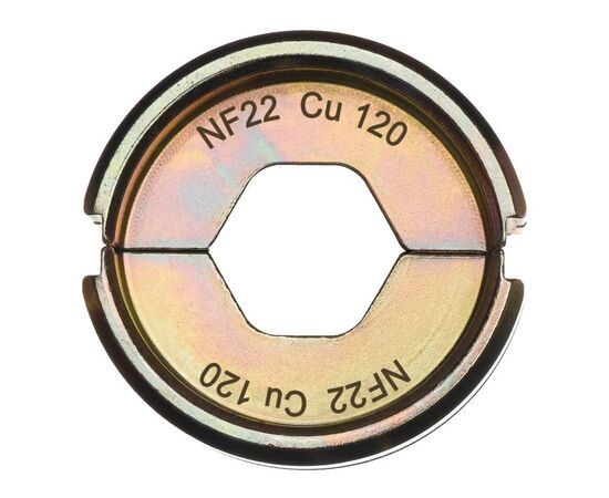 Сменная матрица для опрессовки медных кабельных наконечников Milwaukee NF22 CU 120 - 4932451739, фото 