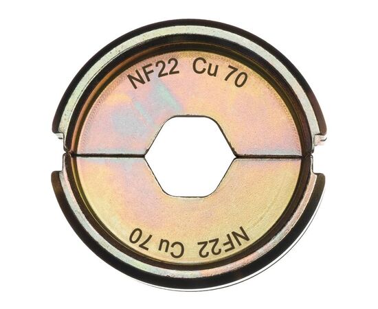 Сменная матрица для опрессовки медных кабельных наконечников Milwaukee NF22 CU 70 - 4932451737, фото 