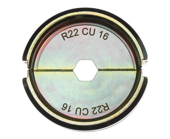 Сменная матрица для опрессовки медных кабельных наконечников и коннекторов Milwaukee R22 CU 16 - 4932451755, фото 