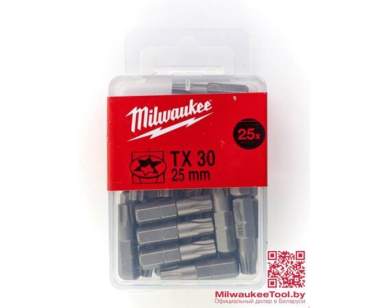 Бита Milwaukee TX 30 X 25 MM 25 PCS - 4932399599, фото 