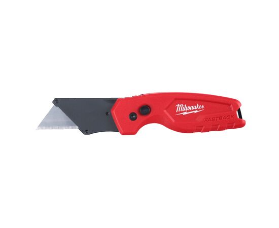 Компактный складной многофункциональный нож Milwaukee FASTBACK™ COMPACT FLIP UTILITY KNIFE - 4932471356, фото 