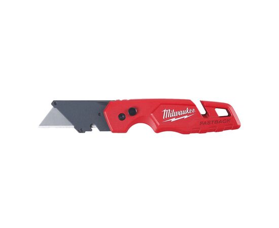 Многофункциональный складной нож со сменными лезвиями Milwaukee FASTBACK™ FLIP UTILITY KNIFE - 4932471357, фото 