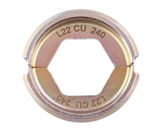 Сменная матрица для опрессовки медных кабельных наконечников и коннекторов Milwaukee L22 CU 240 - 4932464496, фото 
